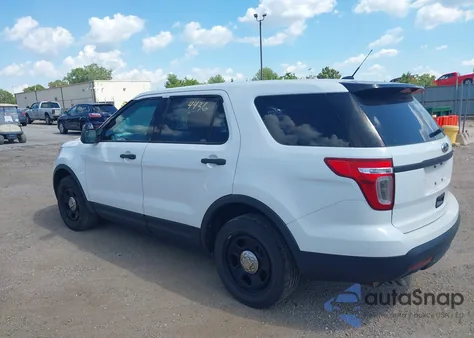 2013 Ford Police Interceptor из США, поврежденный, VIN 1FM5K8AR2DGA46644